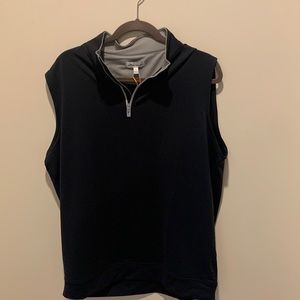 Peter Millar men’s  black vest. Size Large NWT